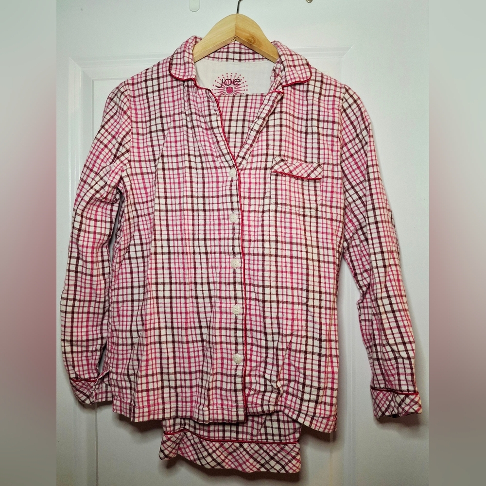 Cozy Plaid Pajama Set (XS)